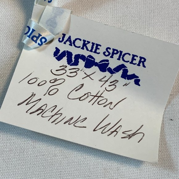 NWT Jackie Spicer Cotton Blanket - Picture 6 of 6